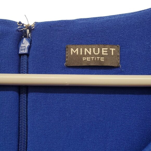 Minuet Short Sleeve Jewel Neck Dress - Picture 11 of 11